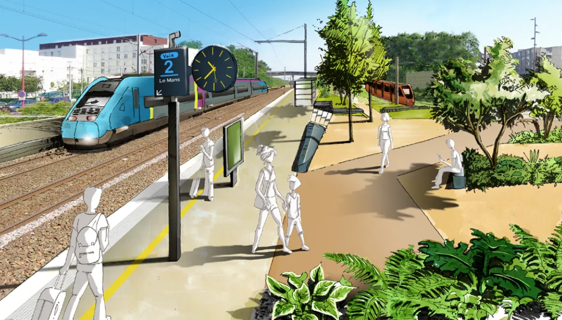 Projet de halte ferroviaire